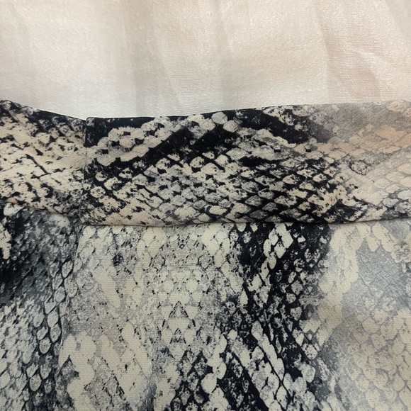 Zara Lightweight Snakeskin Pants, Size Small - Picture 9 of 9